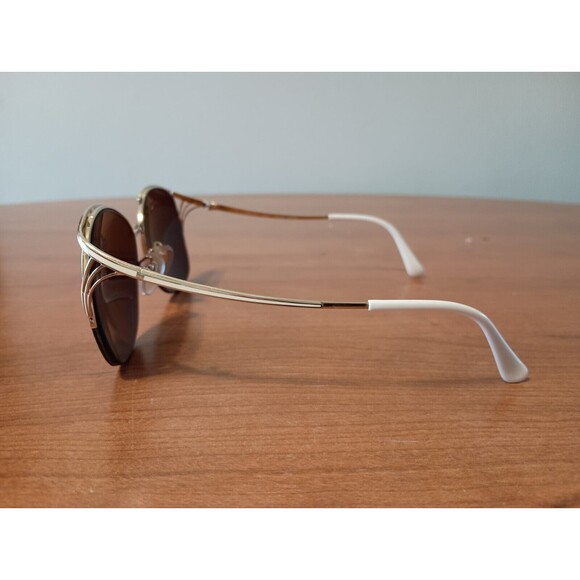 Sebastian Eyeglasses Frames Only 420 130 57-17 Gold Half Rim Womens - Picture 3 of 8